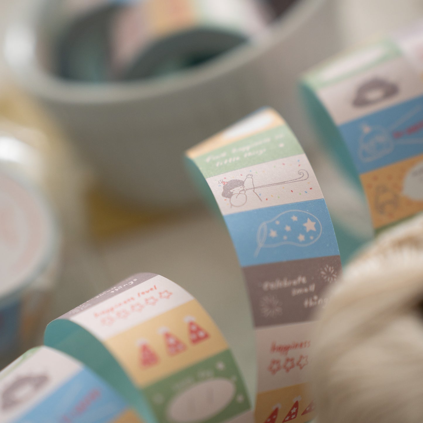 Sho Little Happiness Sticker Labels - Mood