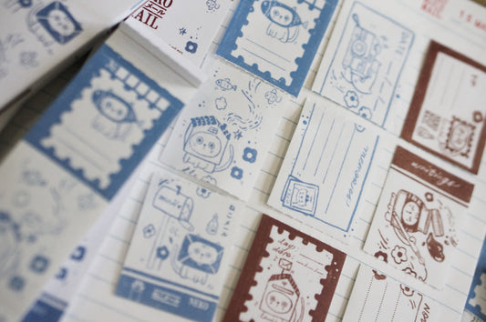 Black Milk Project Washi Tear Out Booklet - Neko Mail