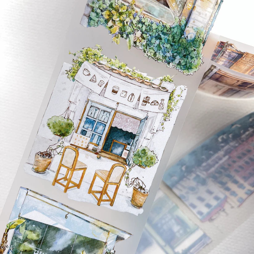Seahorse Forest Vol 2 Clear PET Tape - A12 Small House