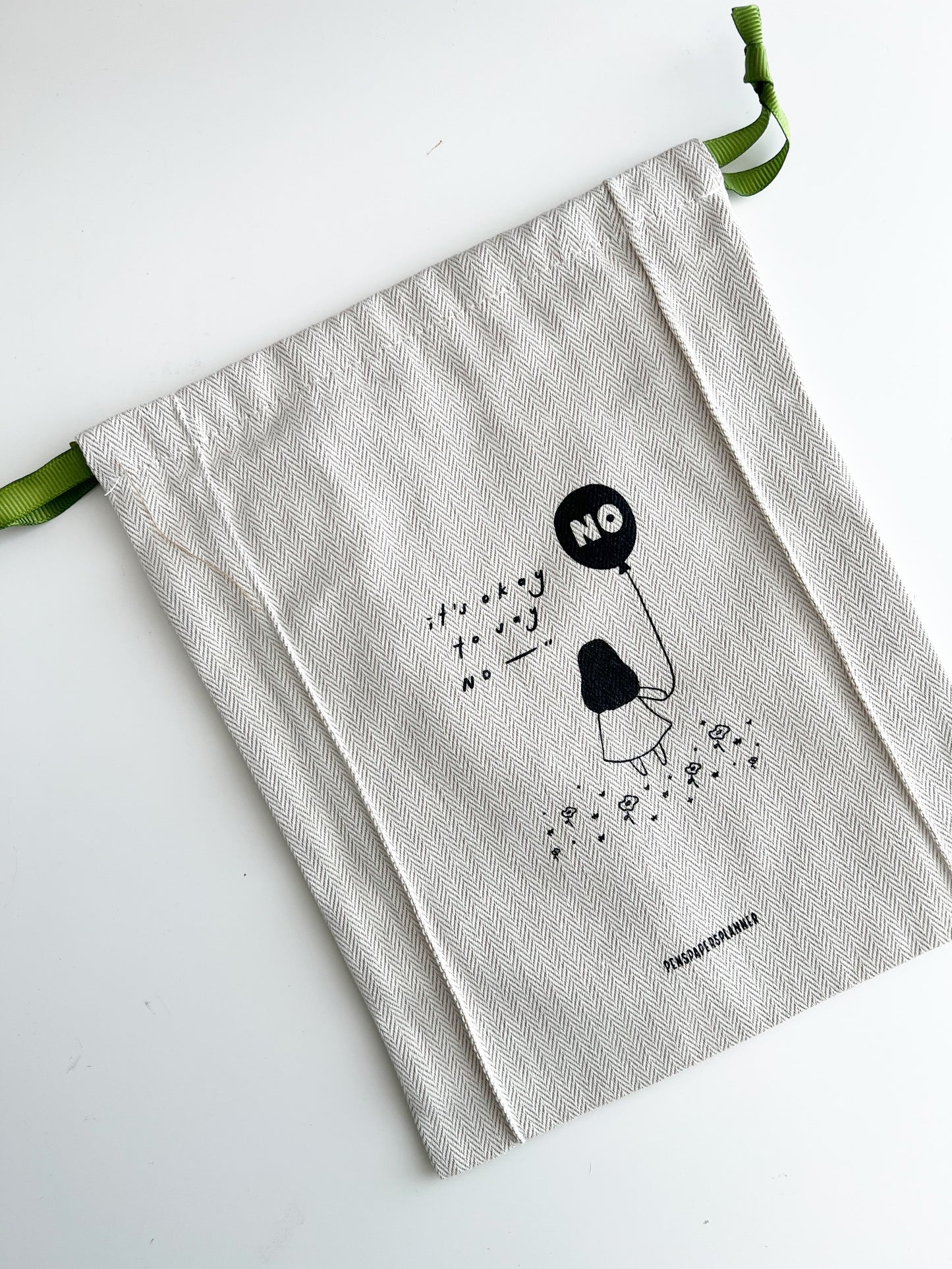 PensPapersPlanner Drawstring Pouch - Balloon