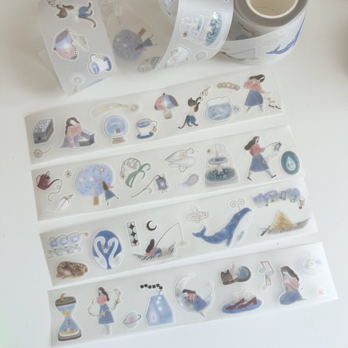 Teayou Kiss-Cut Tracing Paper Tape - Follow the Lights