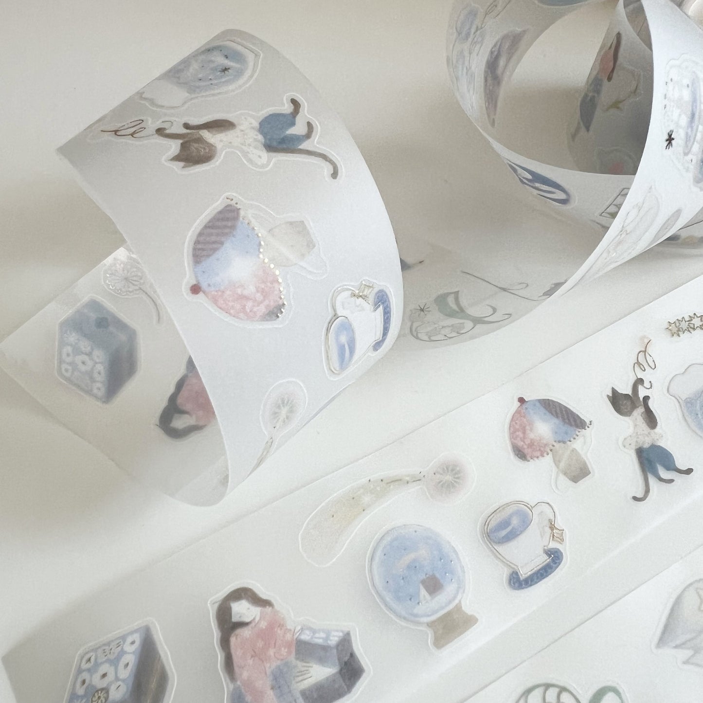 Teayou Kiss-Cut Tracing Paper Tape - Follow the Lights