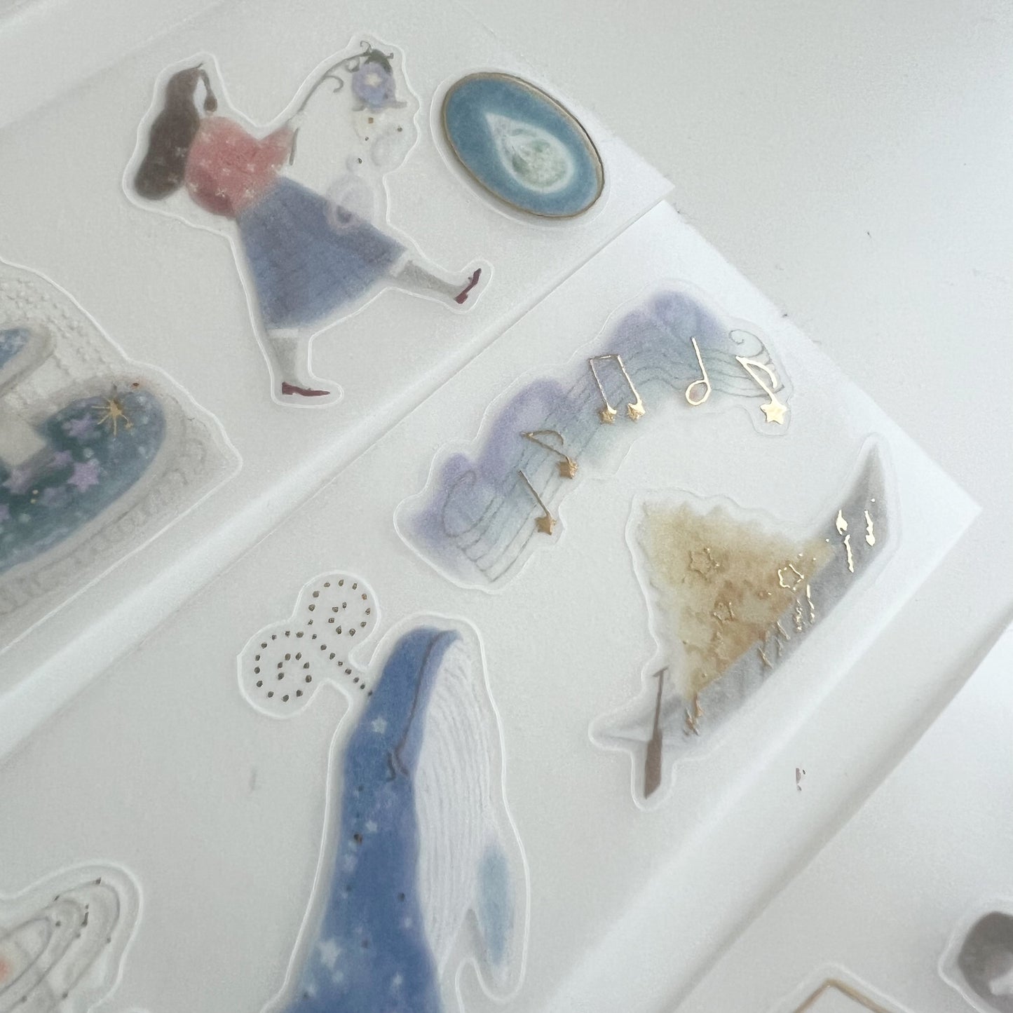 Teayou Kiss-Cut Tracing Paper Tape - Follow the Lights