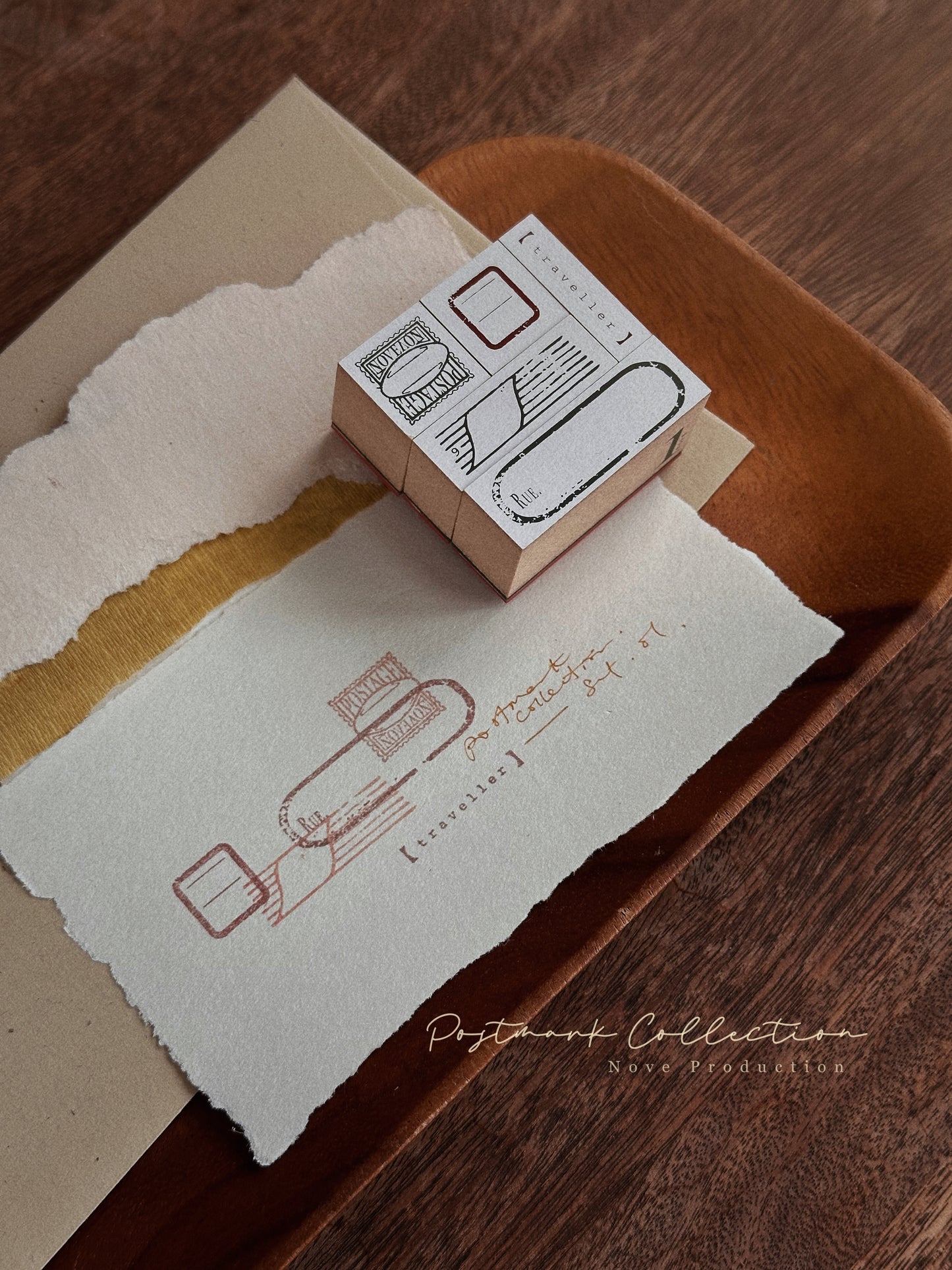 Nove Production Postmark Rubber Stamp Collection