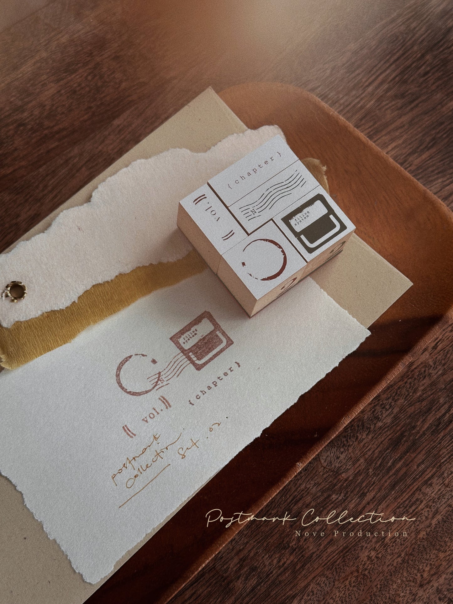 Nove Production Postmark Rubber Stamp Collection