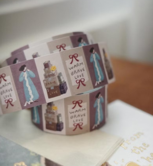 Yamadoro Label Stickers - Warm, Brave, Love