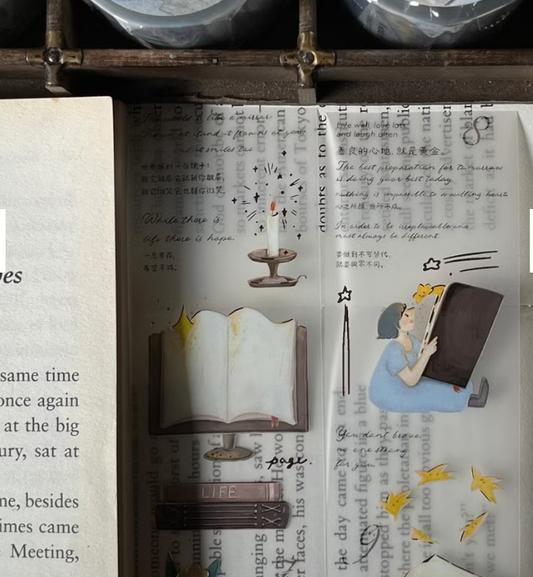 Yamadoro PET Tape - Light in the Book