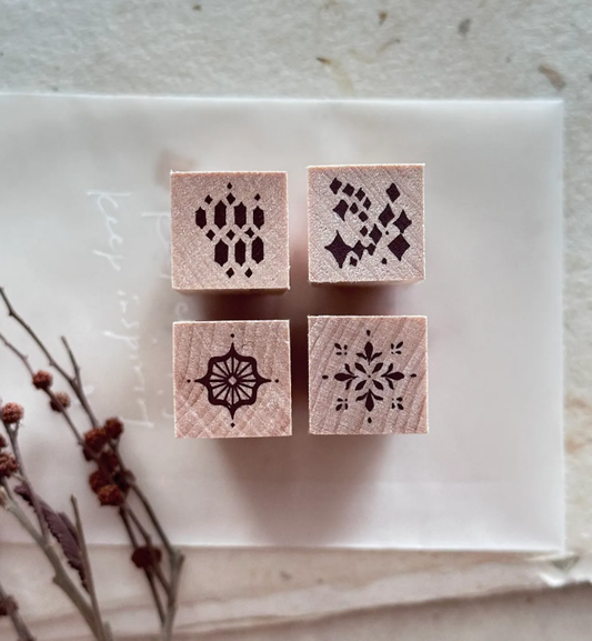 Nove Production Tiny Things Rubber Stamp Collection - Tiny Pattern