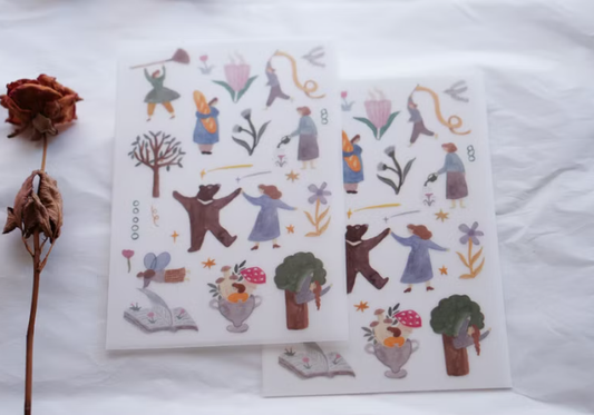 Ivy Snow Transfer Stickers - Day Dream