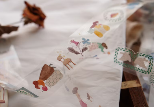 Ivy Snow Kiss Cut PET Tape - A Lovely Day