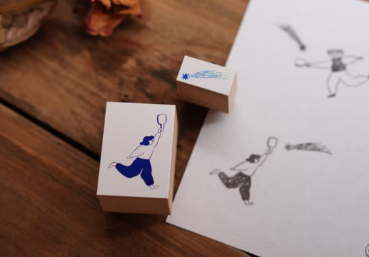 Ivy Snow Rubber Stamps - Shooting Star Set B