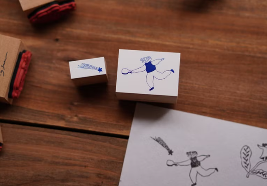 Ivy Snow Rubber Stamps - Shooting Star Set A