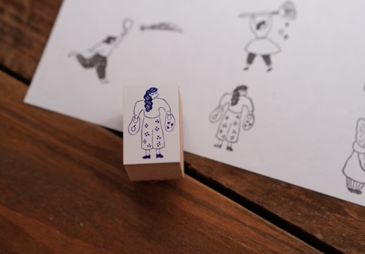 Ivy Snow Rubber Stamps - Shopping