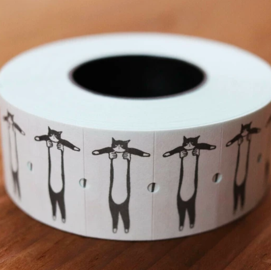 36 Sublo Small Label Stickers - Cat