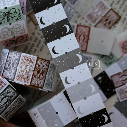 LCN Design Studio Label Stickers - The Moon