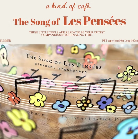 a kind of cafe PET Tape - The Song of Les Pensees