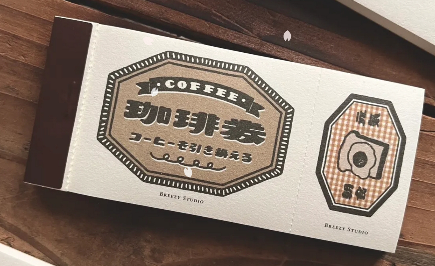 Breezy Studio Letter Paper Pads - Tickets