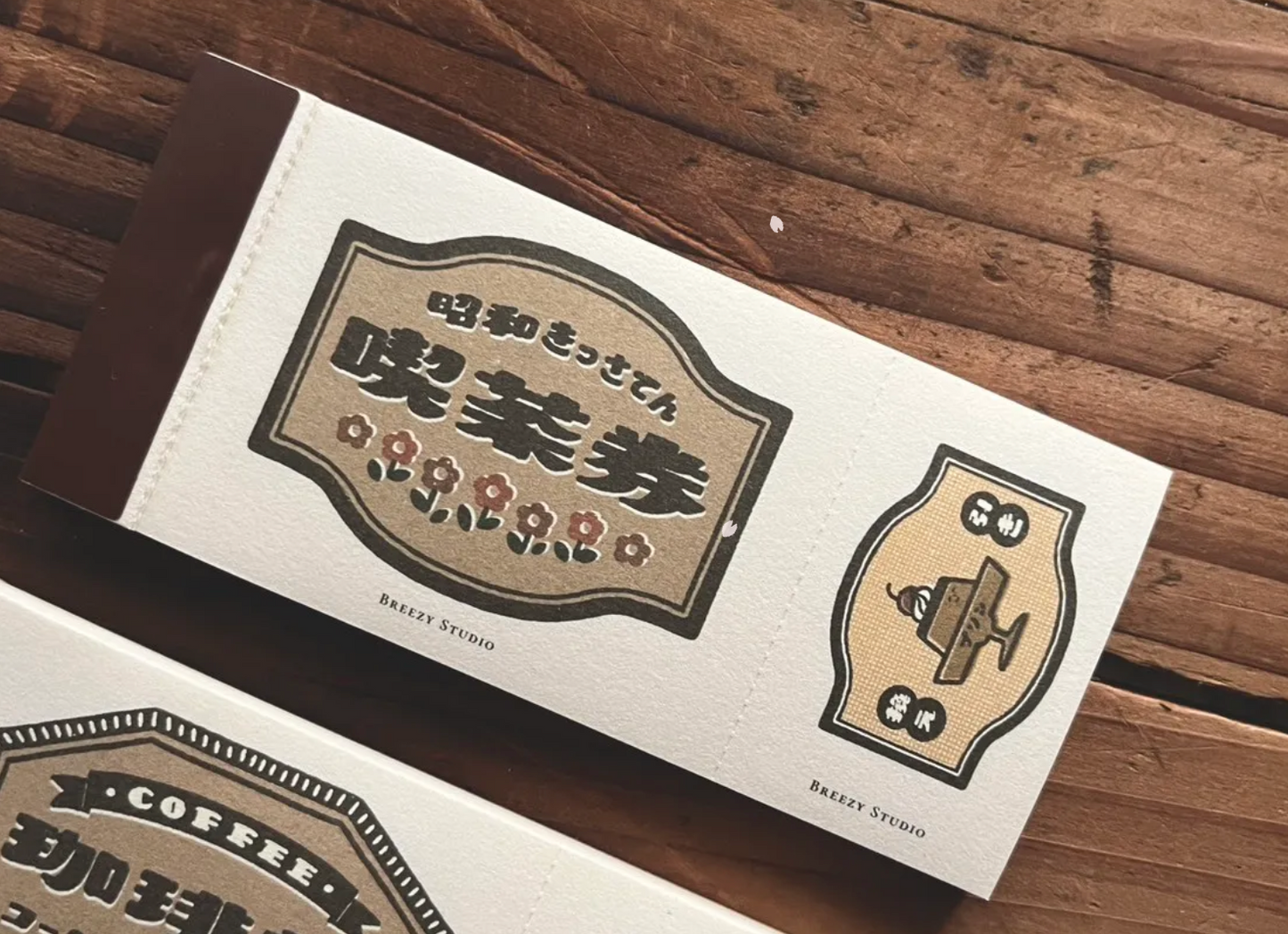 Breezy Studio Letter Paper Pads - Tickets