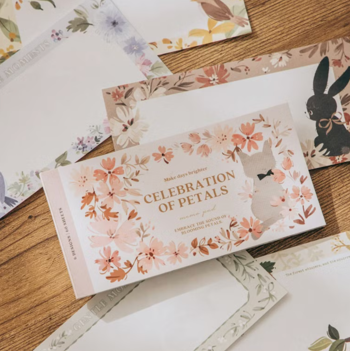 wwiinngg Memo Pad - Season of Petals