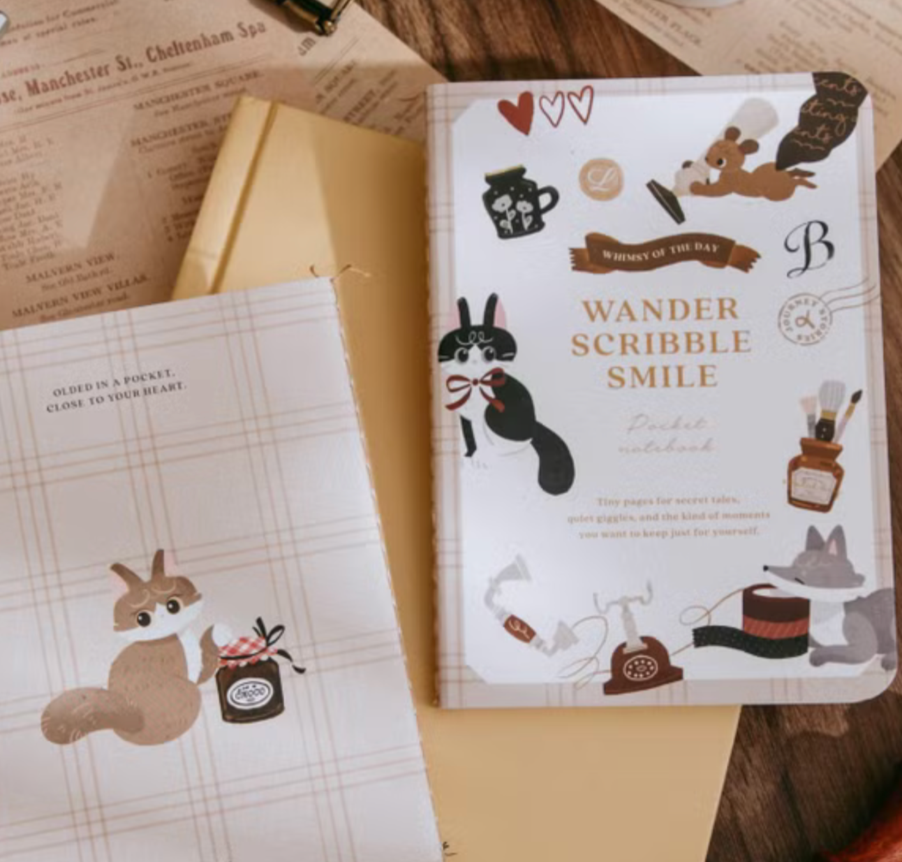 wwiinngg Blank Passport Notebook - Desktop Tales