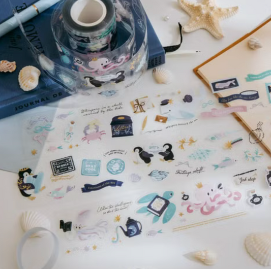 wwiinngg Kiss-cut PET Tape - Bubble Office