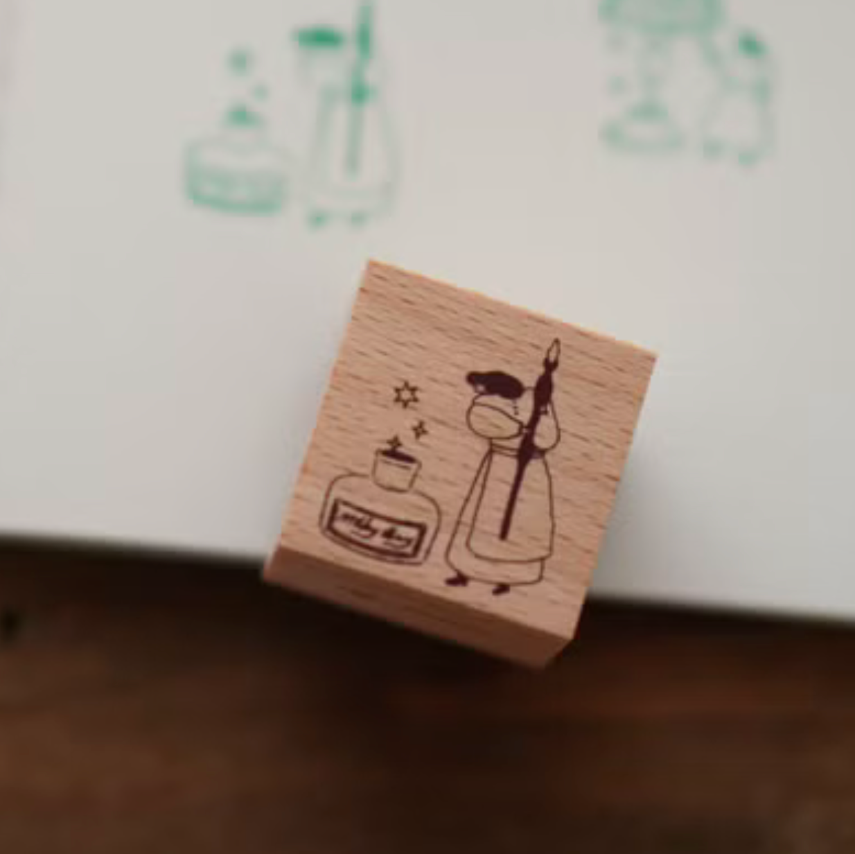 Ivy Snow Rubber Stamps - Stationery Series
