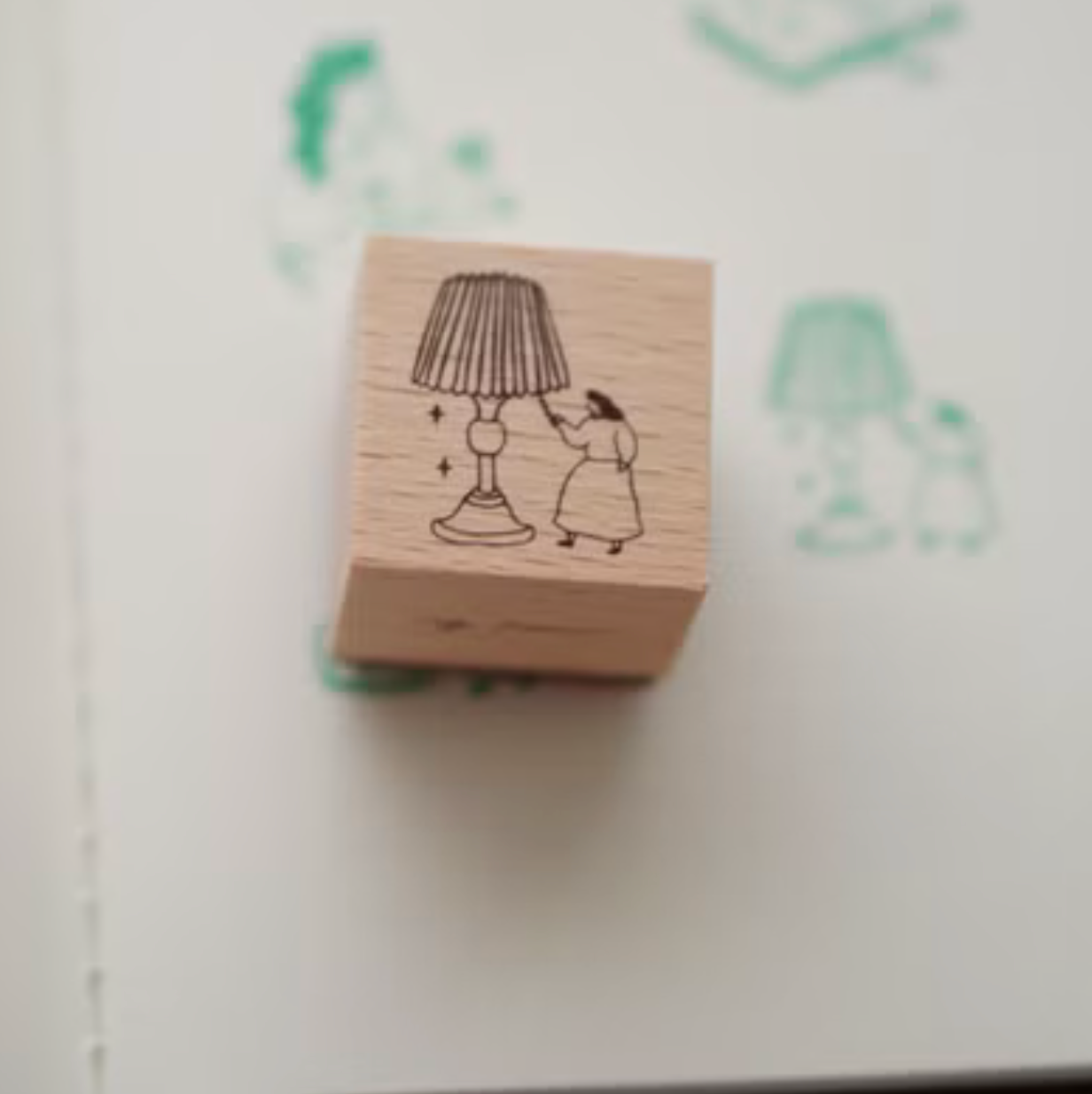 Ivy Snow Rubber Stamps - Stationery Series