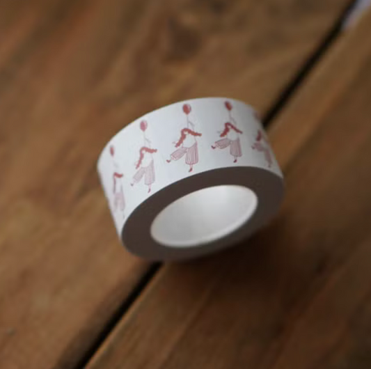 Ivy Snow Label Stickers - Balloon Girl