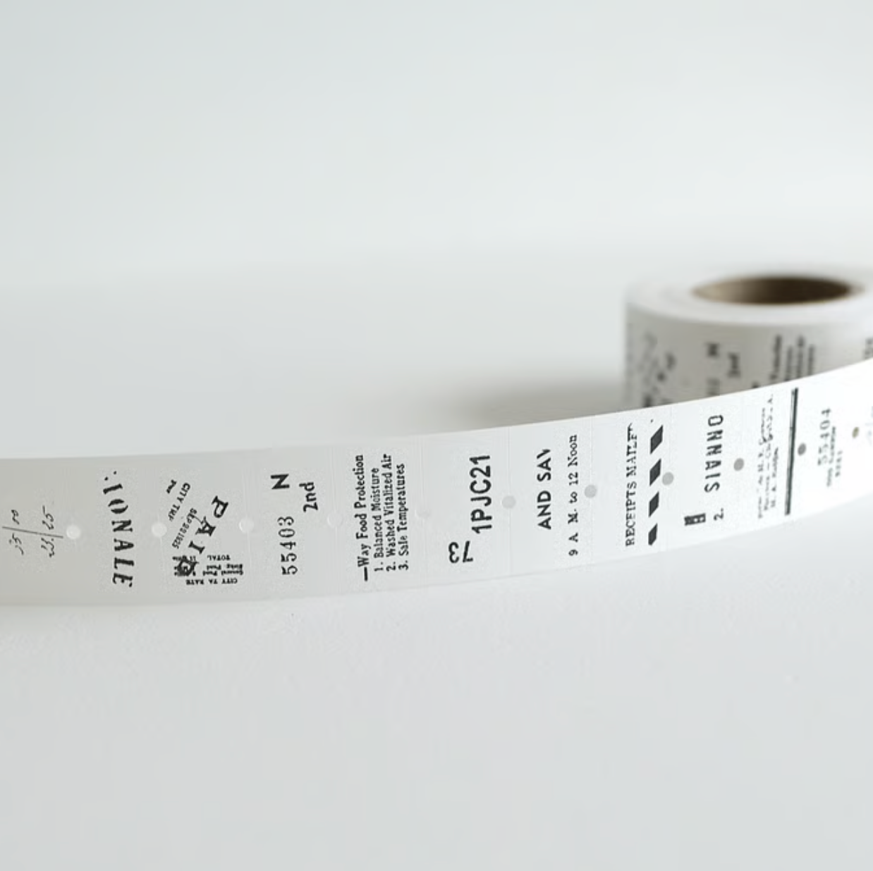 Yohaku Label Stickers - LR-001 Kurotoshiro