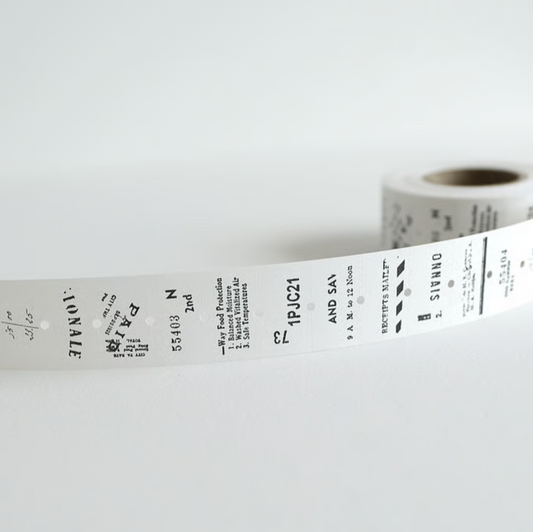 Yohaku Label Stickers - LR-001 Kurotoshiro