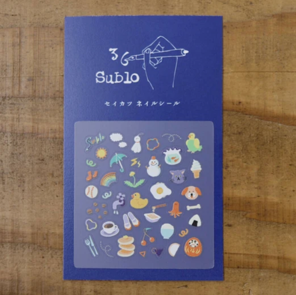 36 Sublo Nail Decals - Life
