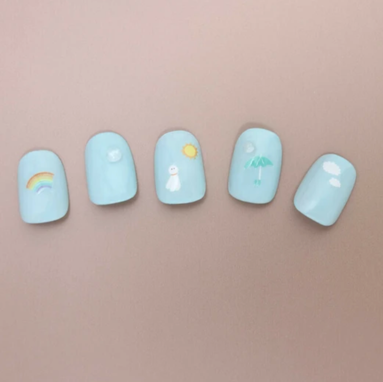 36 Sublo Nail Decals - Life