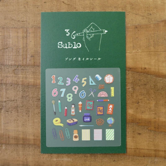 36 Sublo Nail Decals - Stationery