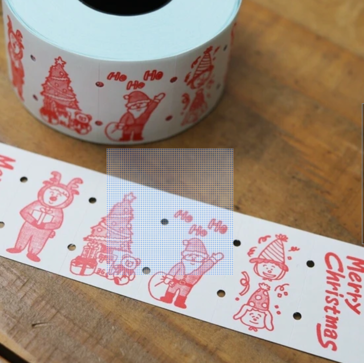 36 Sublo x Shiho Hoshino Large Label Stickers - Christmas