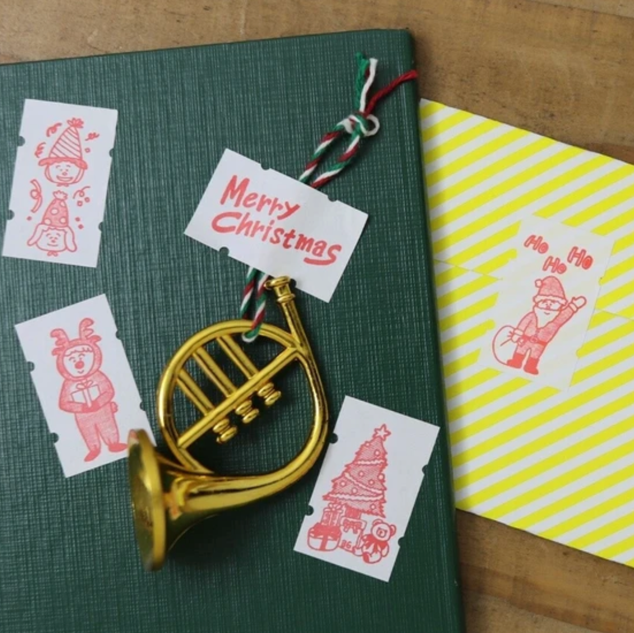 36 Sublo x Shiho Hoshino Large Label Stickers - Christmas