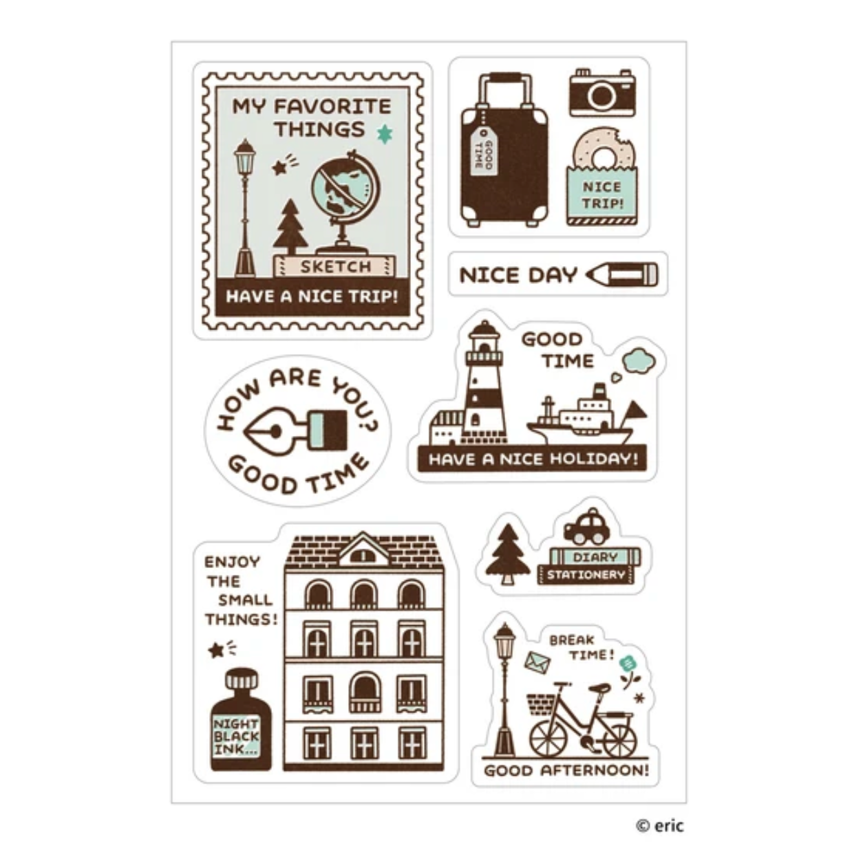 Sanby x Eric Multi-Sticker - 05 Have Fun