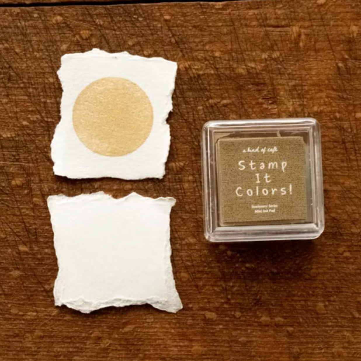 A Kind of Cafe Mini Ink Pad - Hojicha Latte