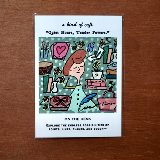 a kind of cafe Postcard - On the Desk