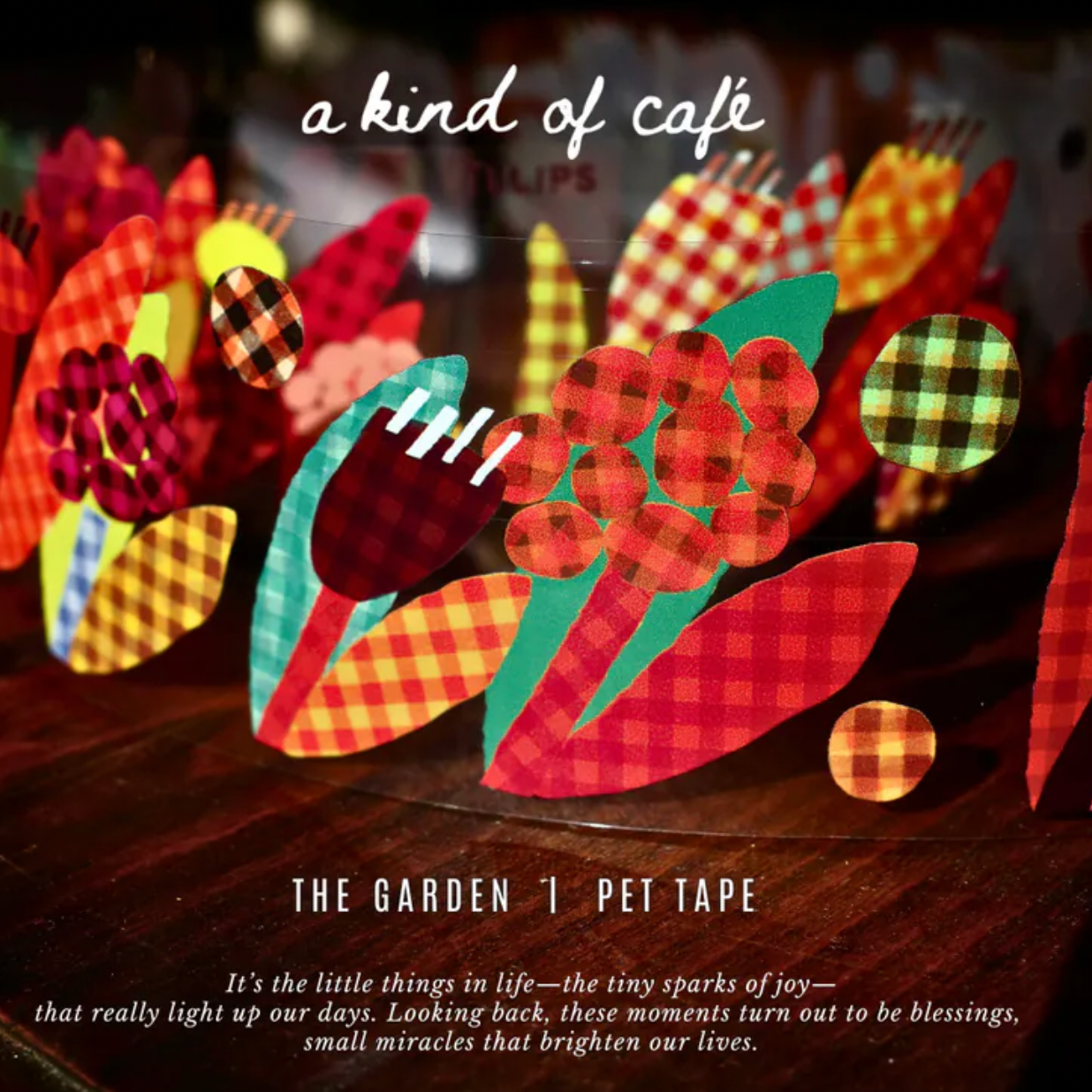 a kind of cafe PET Tape - The Garden