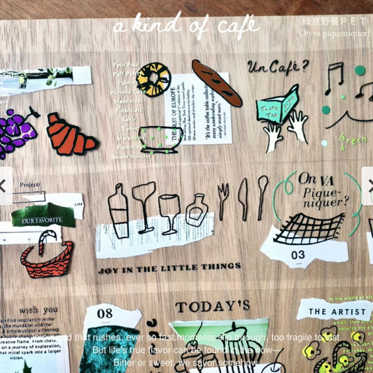 a kind of cafe PET Tape - Piqueniquer