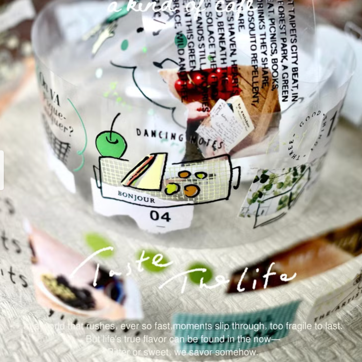 a kind of cafe PET Tape - Piqueniquer