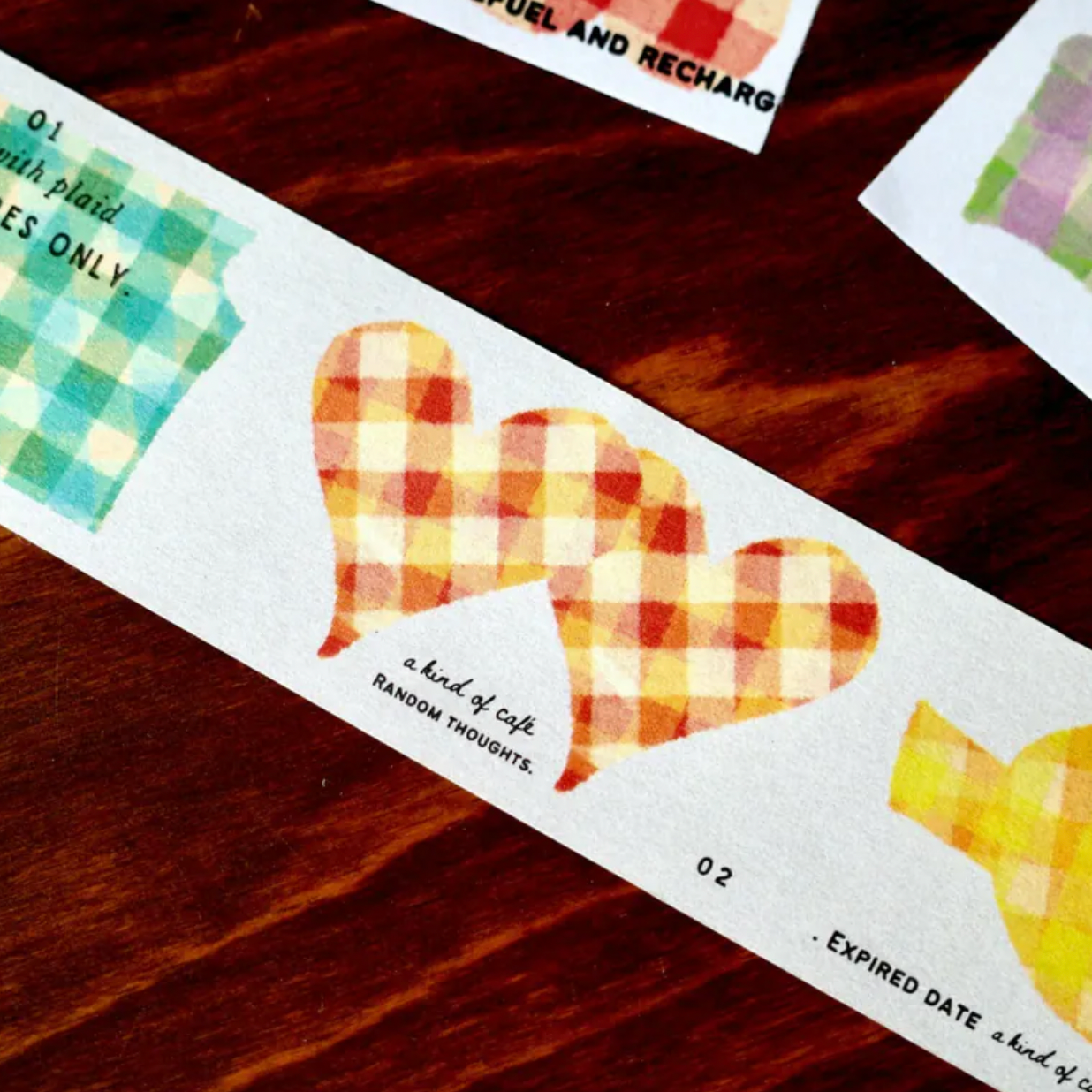 a kind of cafe Sticky Memo Roll - Good Vibes Only