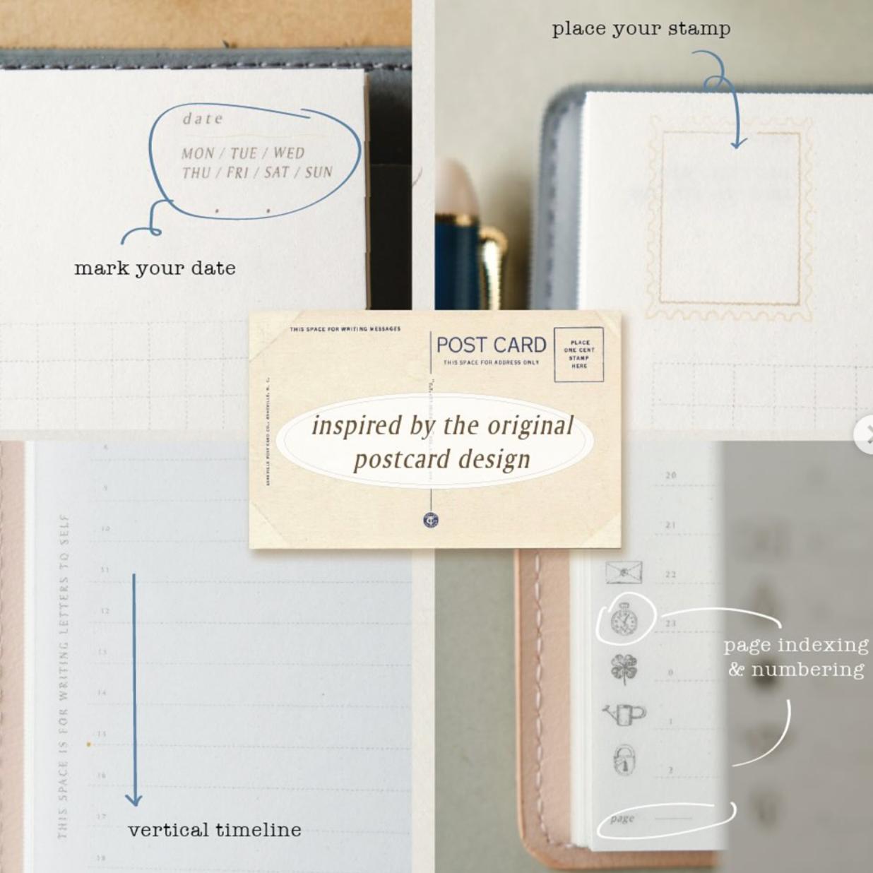 Teayou Shop Letters to Self Daily Journal - Wine