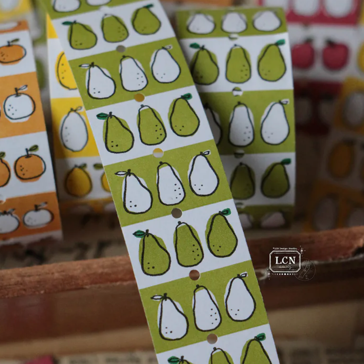 LCN Design Studio Label Stickers - Pear