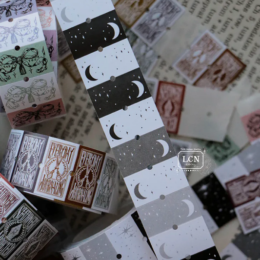 LCN Design Studio Label Stickers - The Moon