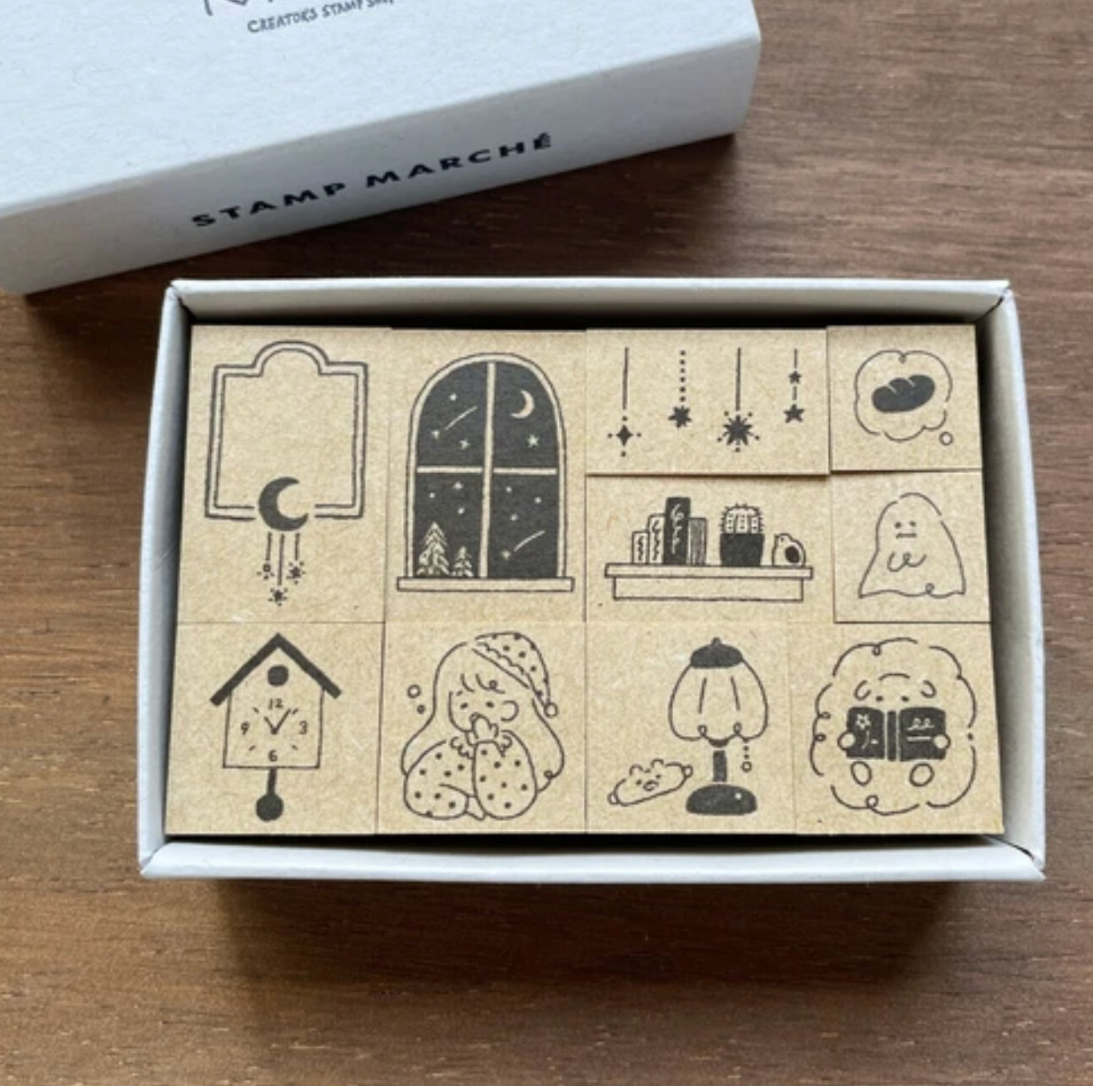 Stamp Marche TEDE Rubber Stamp Set - Goodnight Star