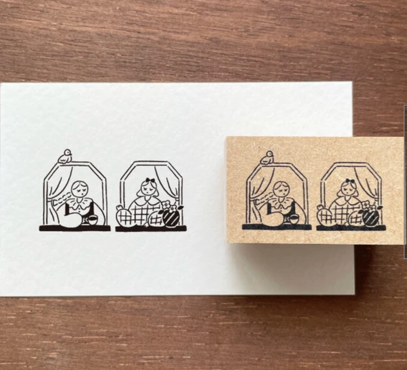 Stamp Marche Rubber Stamp - Window Chatter