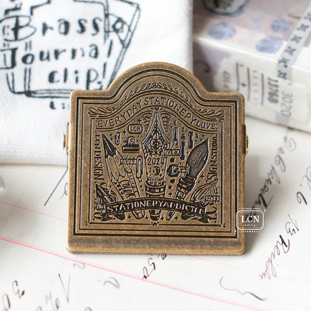 LCN Design Studio Limited Edition Brass Clip