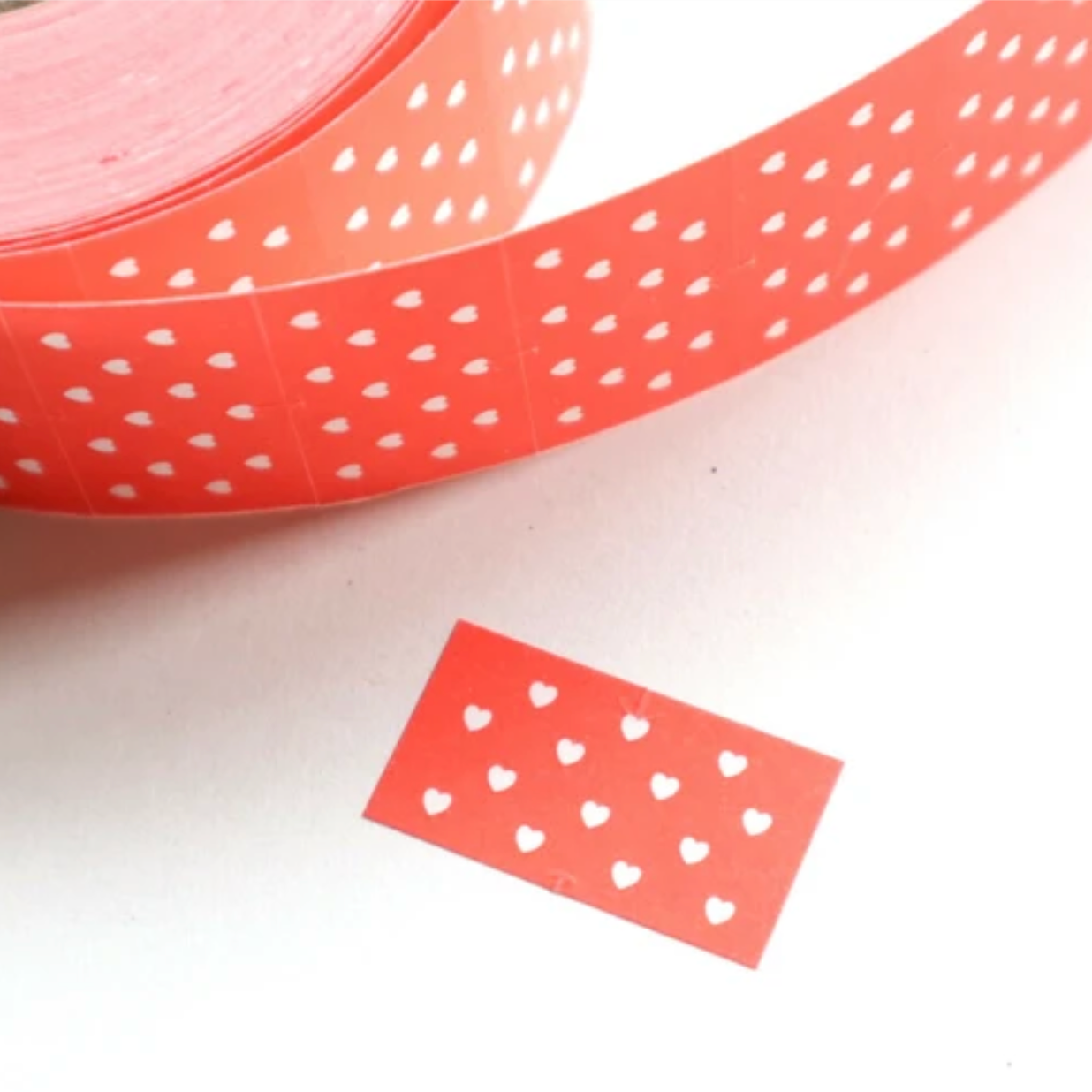 forme. Label Stickers - Red Heart