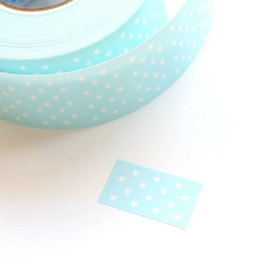 forme. Label Stickers - Baby Blue Heart